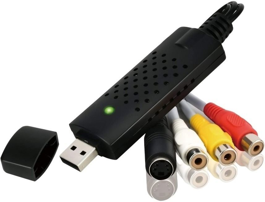 Capturadora De Audio Video Usb Easycap Vhs O Rca A Pc O Dvd-2