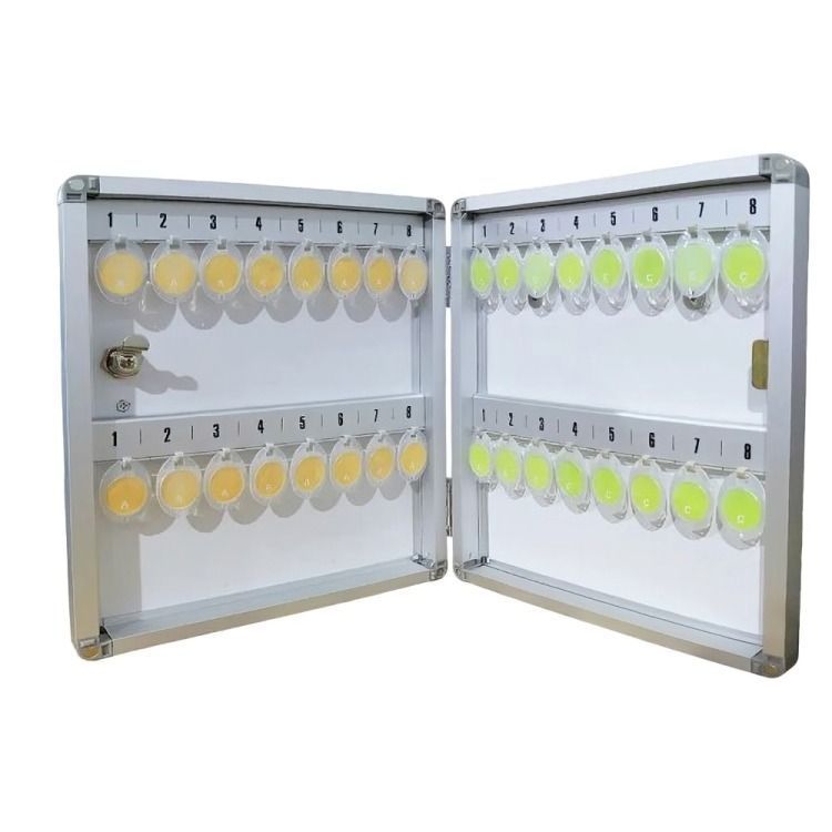 Caja Magnética Organizador Para Llaves 32 Llaveros-0