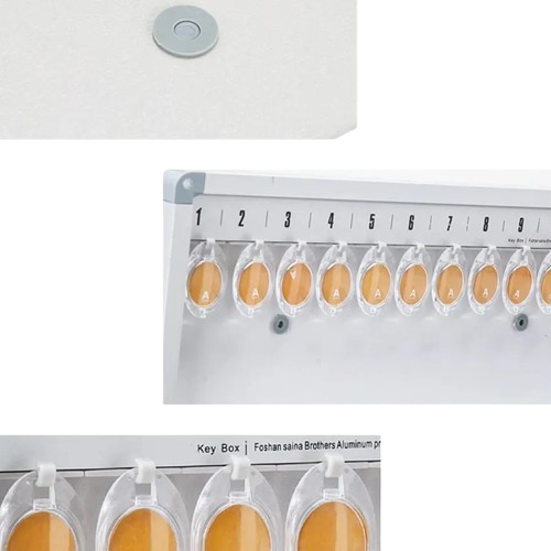 Caja Magnética Organizador Para Llaves 32 Llaveros-1
