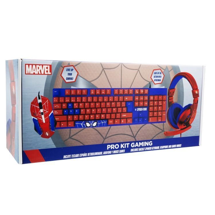  KIT GAMER SPIDERMAN 3 EN 1-2
