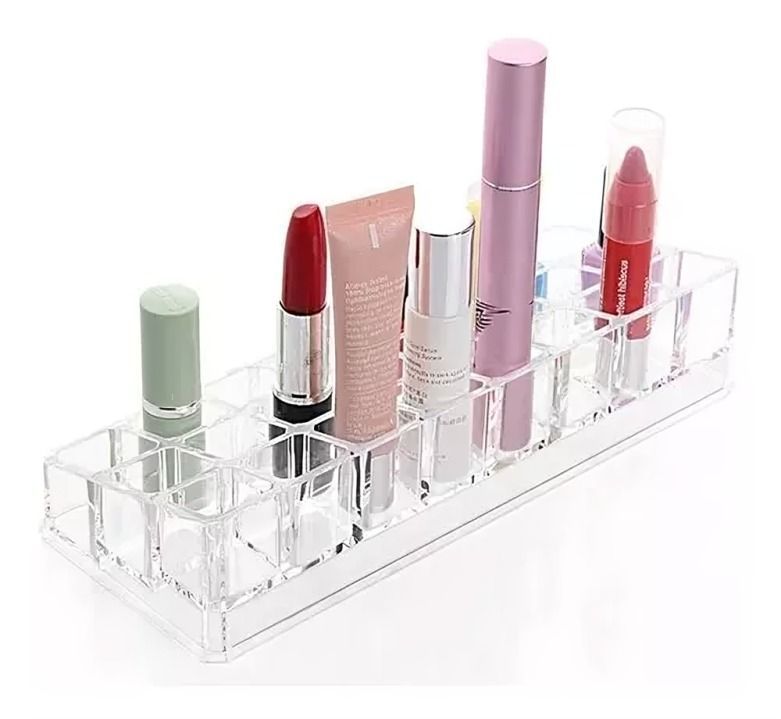 Caja Organizador Labiales De Maquillaje-1