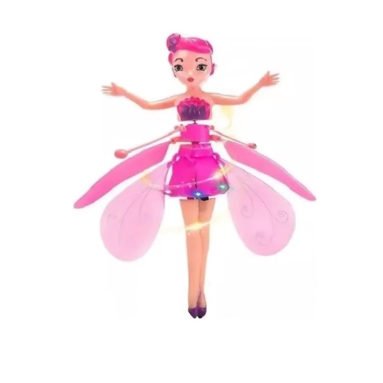 Hada Muñeca Voladora Recargable Sensor-0