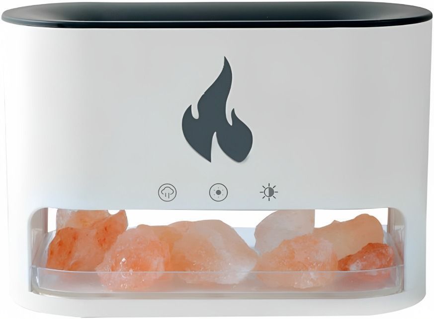 HUMIDIFICADOR FLAME DIFUSOR DE ACEITES ESENCIALES 250 ML BLANCO-1