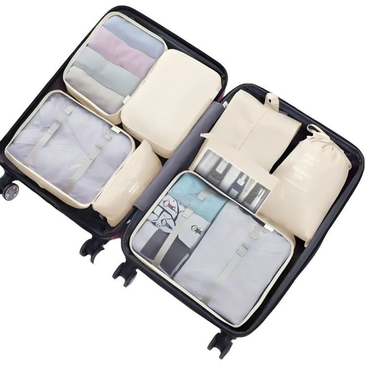 Bolsas De Viaje 8 En 1 Bolsas Organizadoras De Viaje Maleta-0