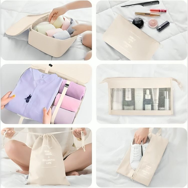 Bolsas De Viaje 8 En 1 Bolsas Organizadoras De Viaje Maleta-2