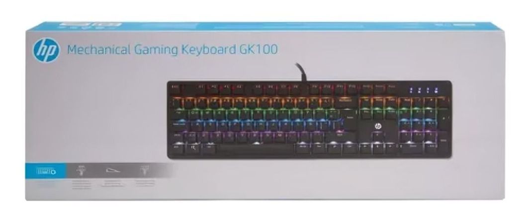  TECLADO  MECANICO RGB GK100-0