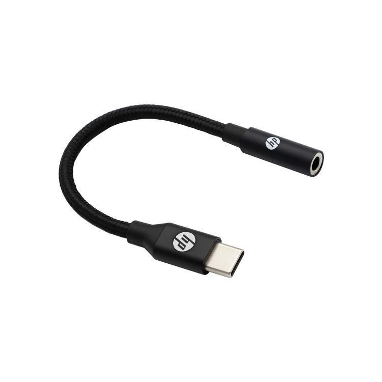 ADAPTADOR DE AUDIO USB-C A 3,5 NEGRO TRENZADO -1