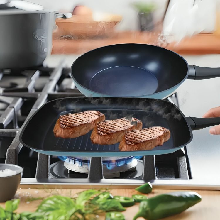 GRILL PAN 28CM DIAMOND KEEP-3