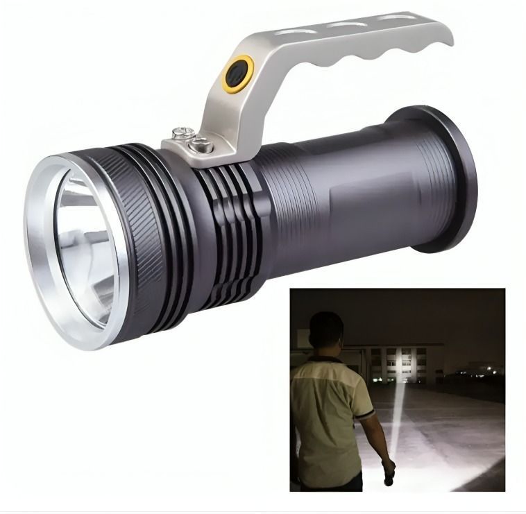Linterna Led Táctica Recargable Larga Distancia-1