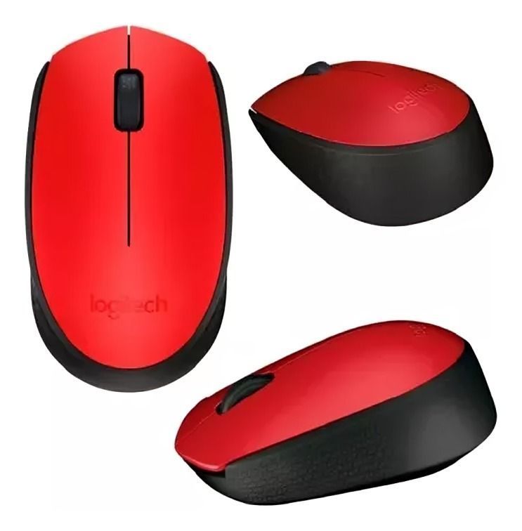  MOUSE LOGITECH INALAM M170 ROJ 910-004941-2