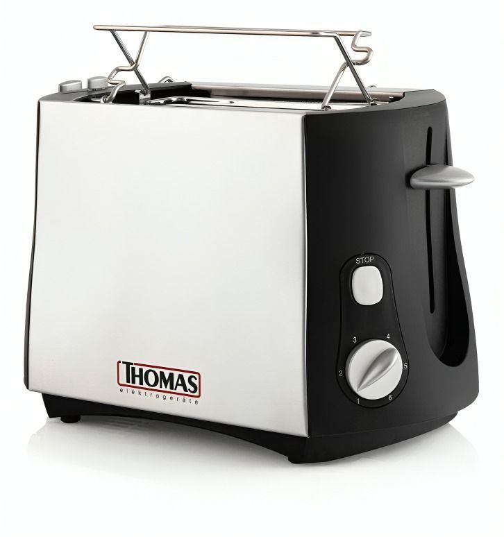 Tostador Thomas Th-120 2 Panes Color Plateado-0