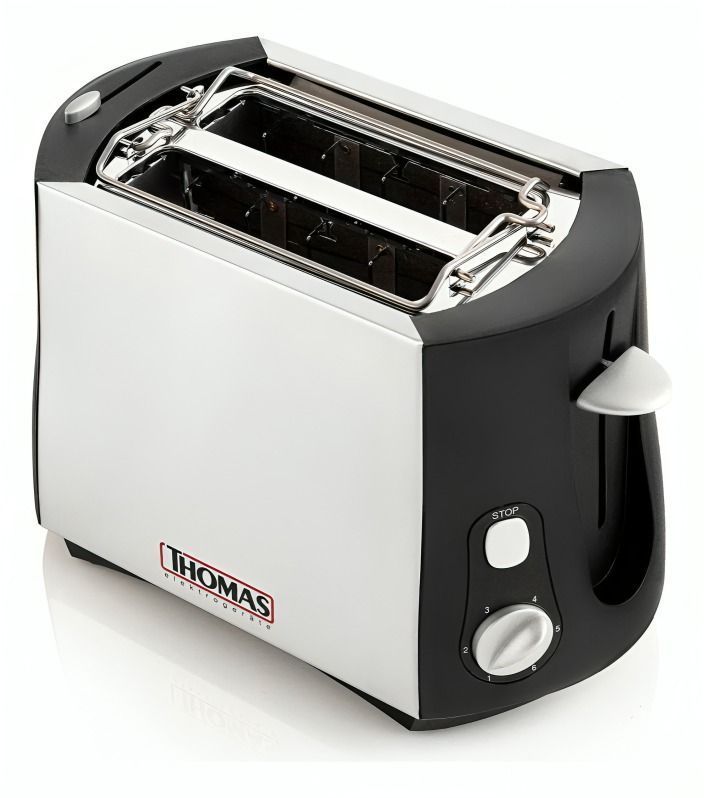 Tostador Thomas Th-120 2 Panes Color Plateado-2