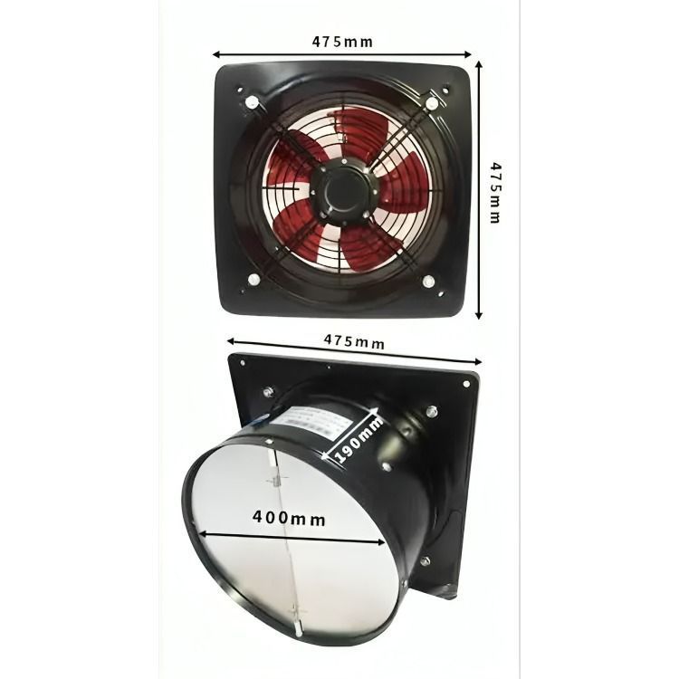 Extractor De Aire Industrial 16 Pulgadas 750w-3