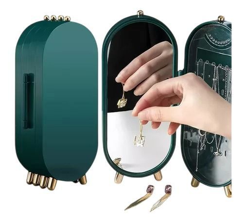 Estuche Para Joyas Plegable Joyero 4 Paneles Plegable Favorito -1