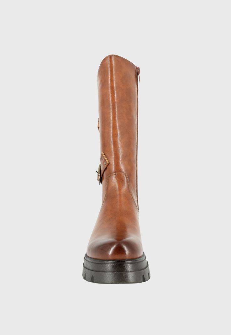 Bota Biker Zara Caramelo Alquimia-2