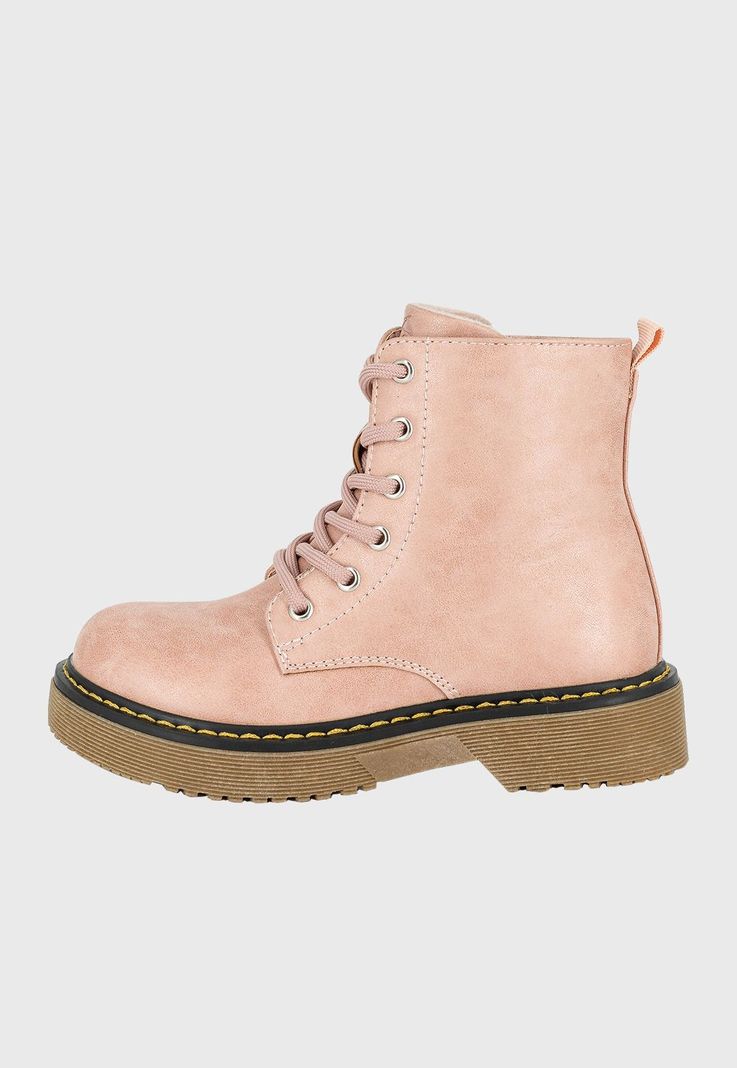 Botin Min Rosado Bamboo-1