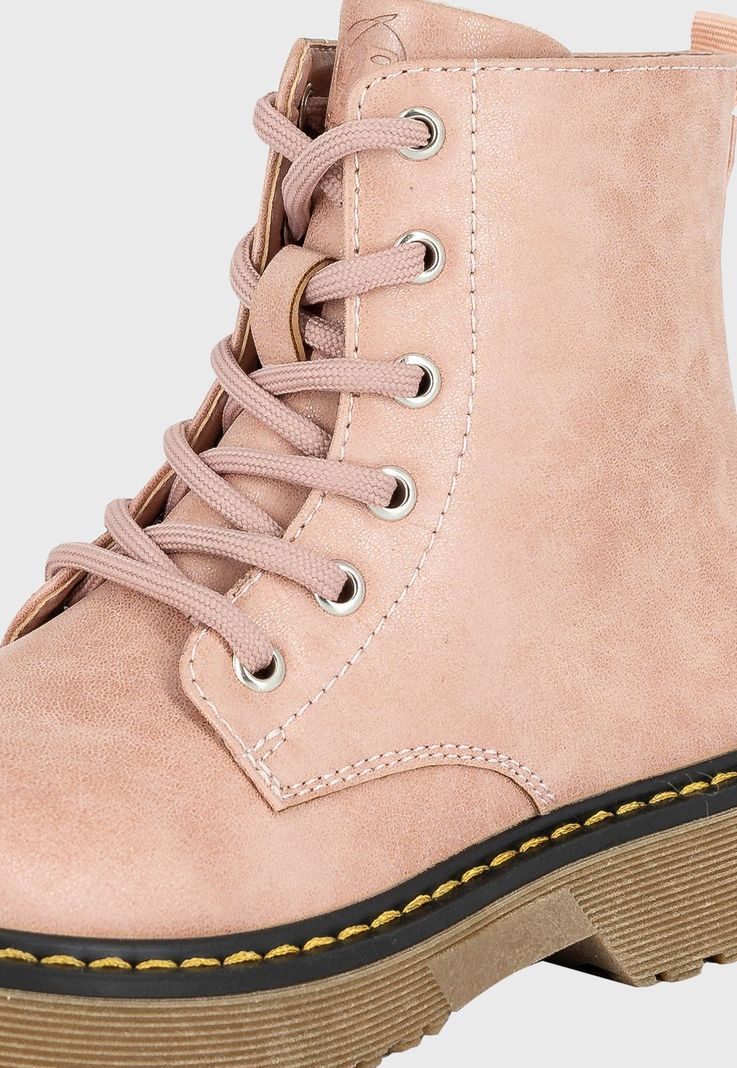 Botin Min Rosado Bamboo-4