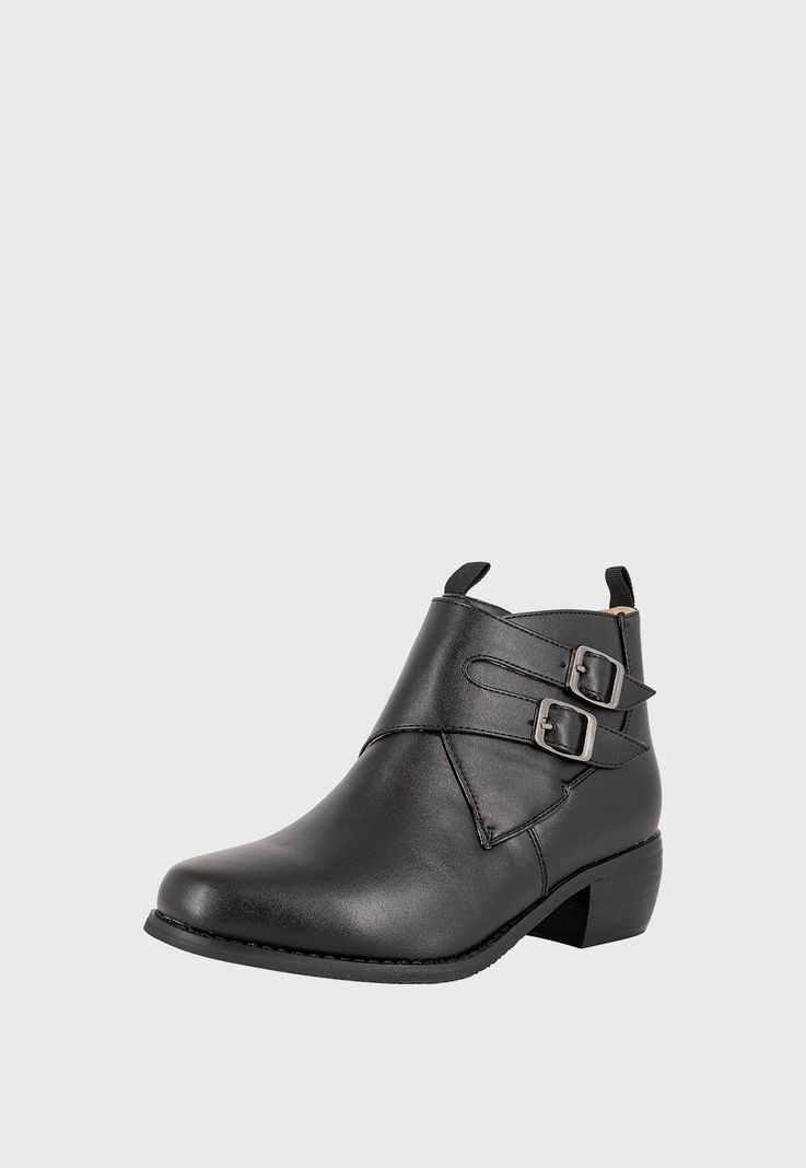 Zapato Cueca Negro UNS