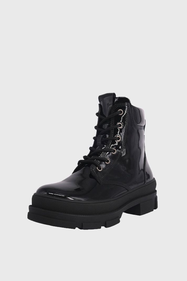 Botin Belle Negro Charol Alquimia-0