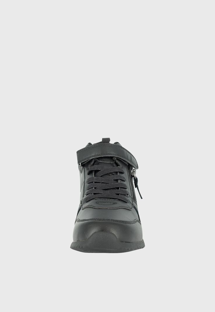 Zapato Escolar Luna Negro Alquimia-2
