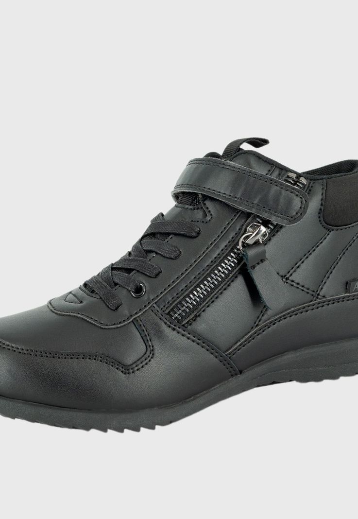 Zapato Escolar Luna Negro Alquimia-3