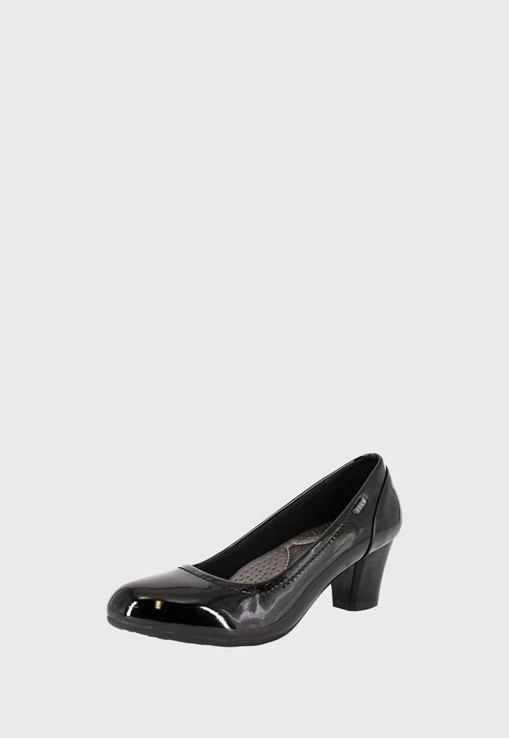 Zapato Maupas Negro Charol Alquimia