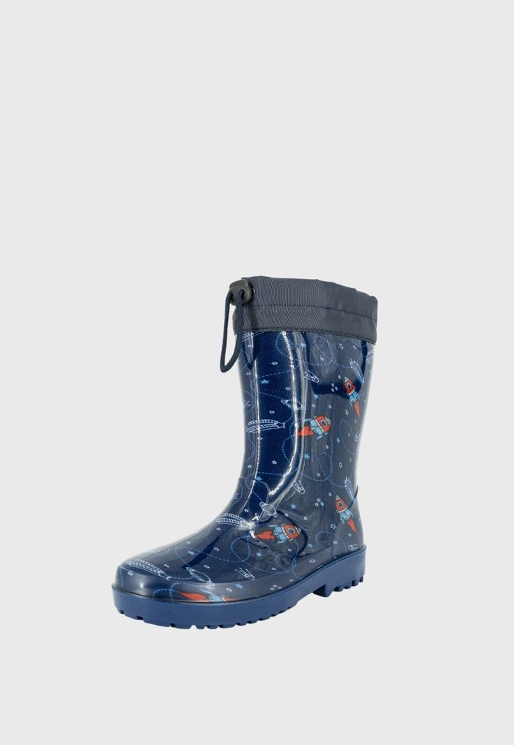 Bota de Agua con Polar Zamio Azul Bamboo-0