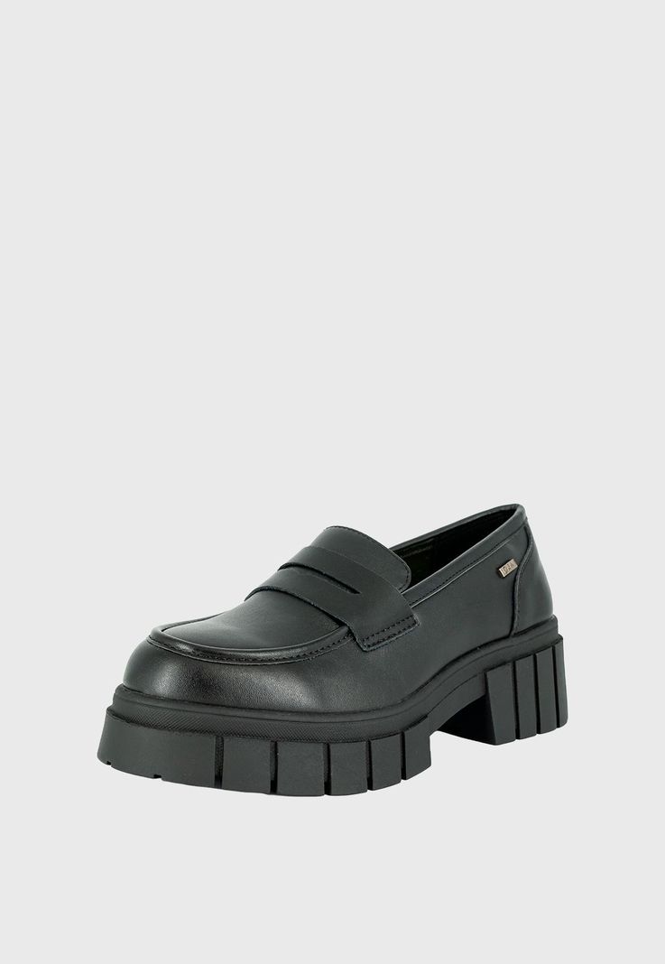 Mocasin Escolar Zaynab Negro Alquimia 36