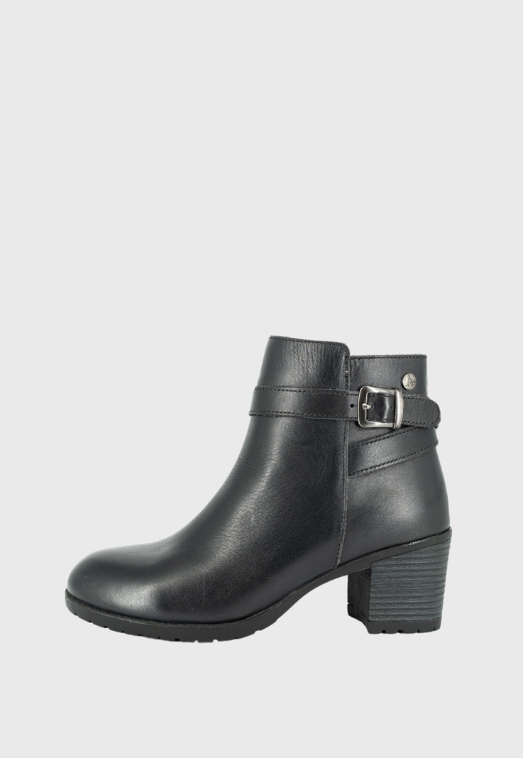 Botin de Cuero Francy Negro Alquimia-1