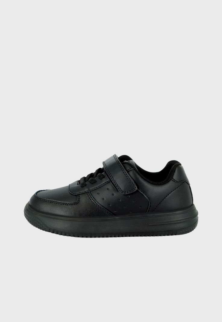 Zapatilla Escolar Lezat Negro UNS-1