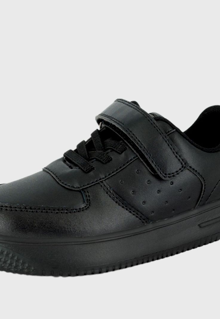 Zapatilla Escolar Lezat Negro UNS-3