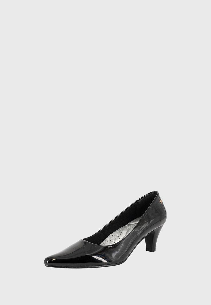 Zapato Dome Negro Charol Alquimia