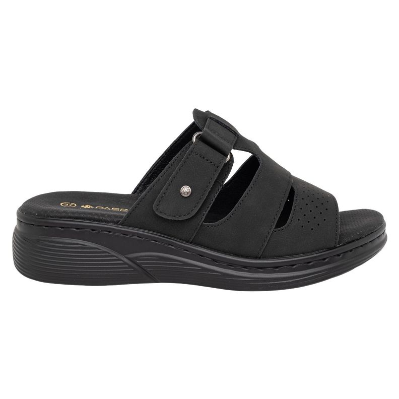 Sandalia Dore Negro Passer