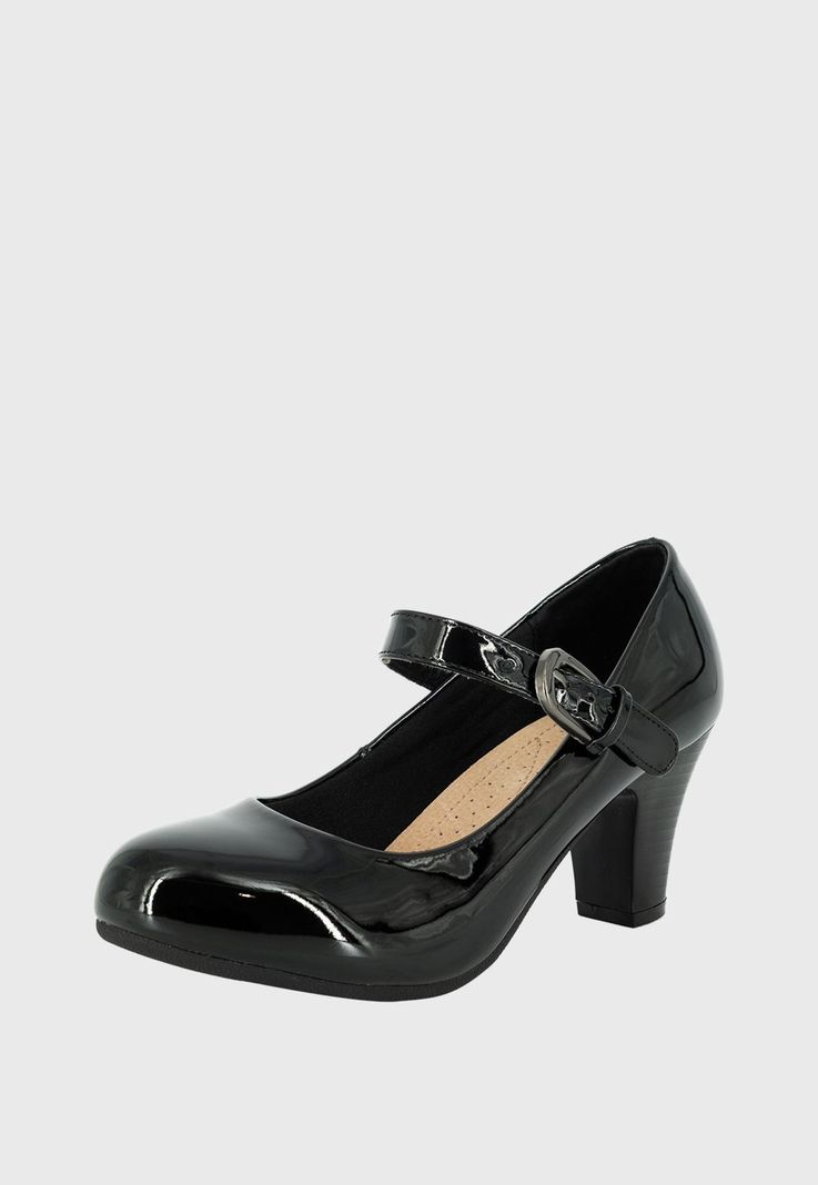 Zapato Cueca Formal Clot Negro Charol Alquimia-0