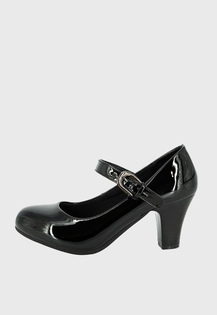Zapato Cueca Formal Clot Negro Charol Alquimia-1