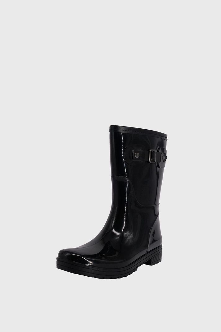 Bota de Agua con Polar Cressida Negro Alquimia-0
