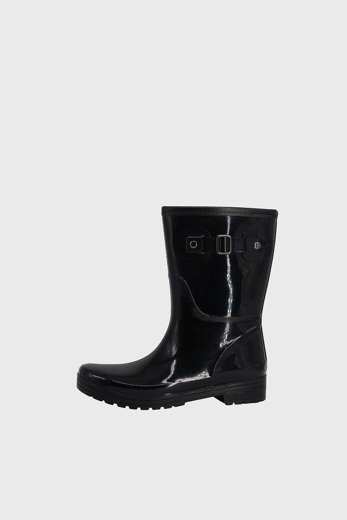 Bota de Agua con Polar Cressida Negro Alquimia-1