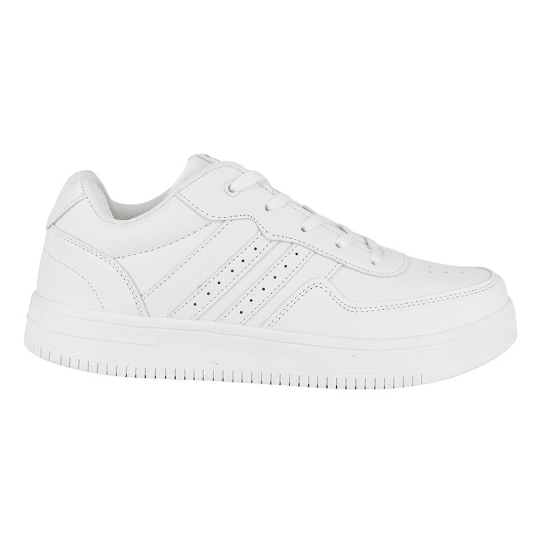 Zapatilla Escolar Muza Blanco UNS 35