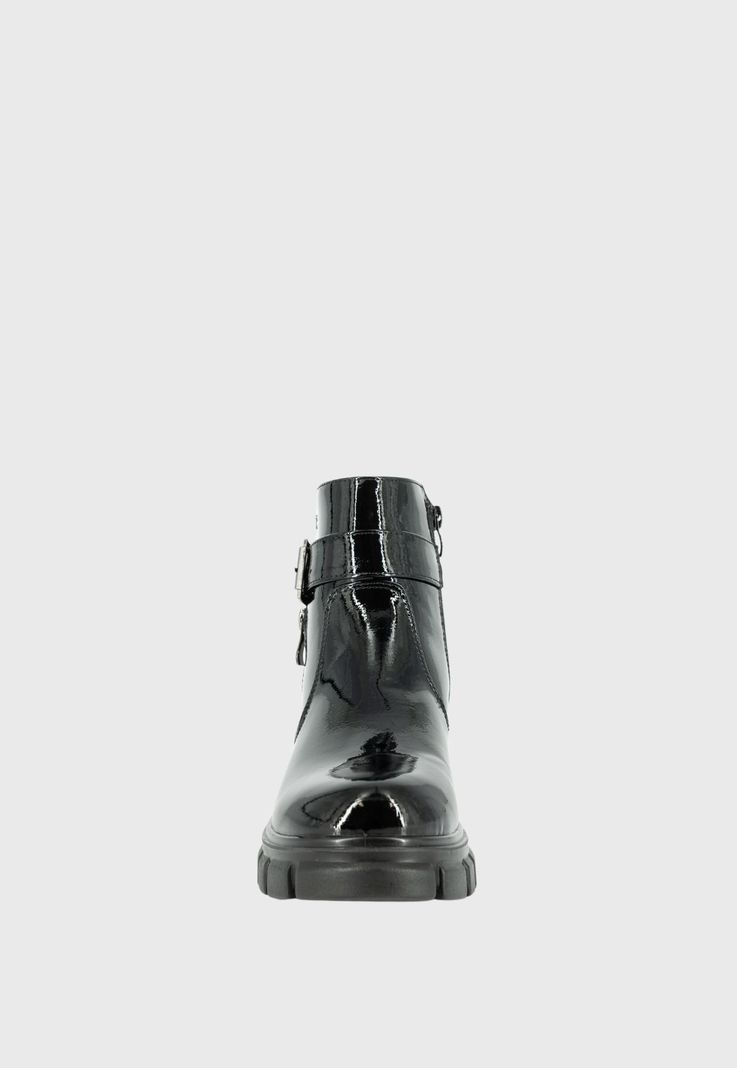 Botin Fleuret Negro Charol Alquimia-2
