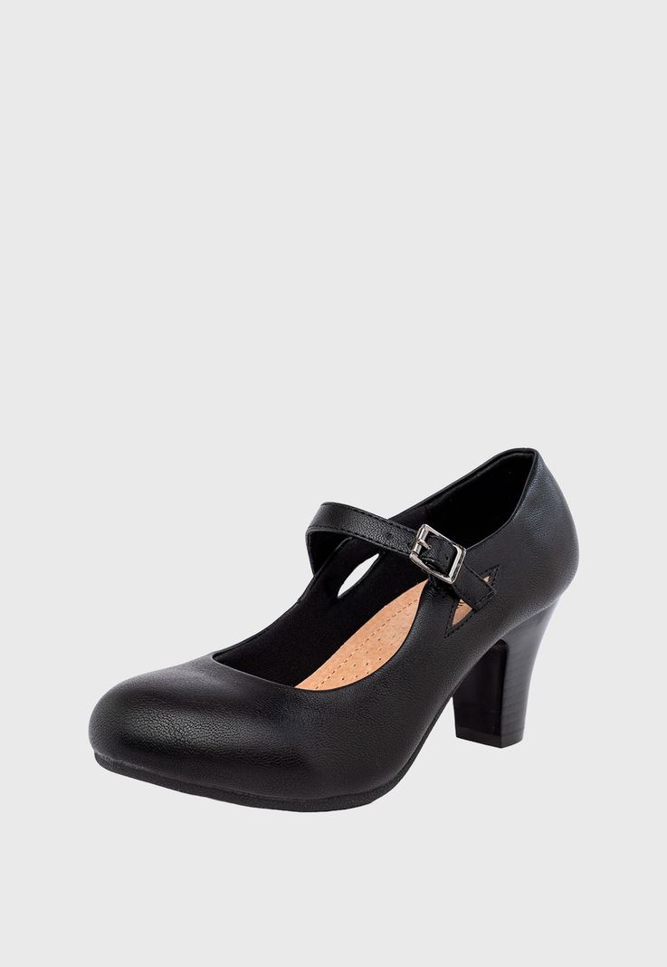 Zapato Cueca Nortina Negro Alquimia-0
