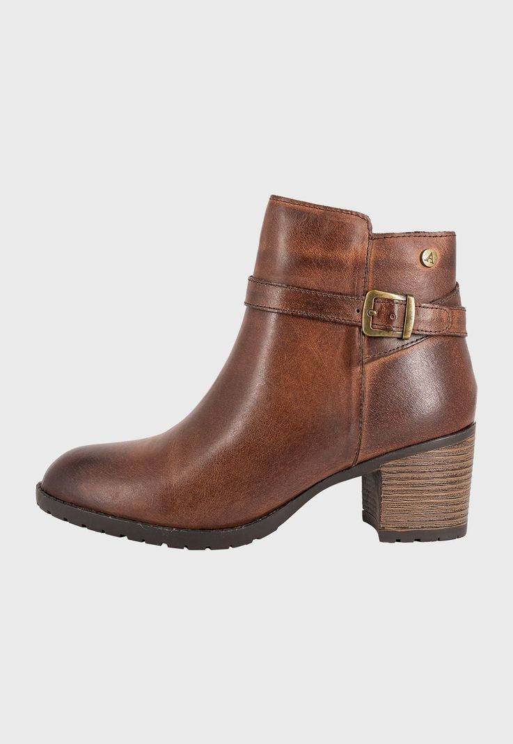 Botin de Cuero Francy Café Alquimia-1