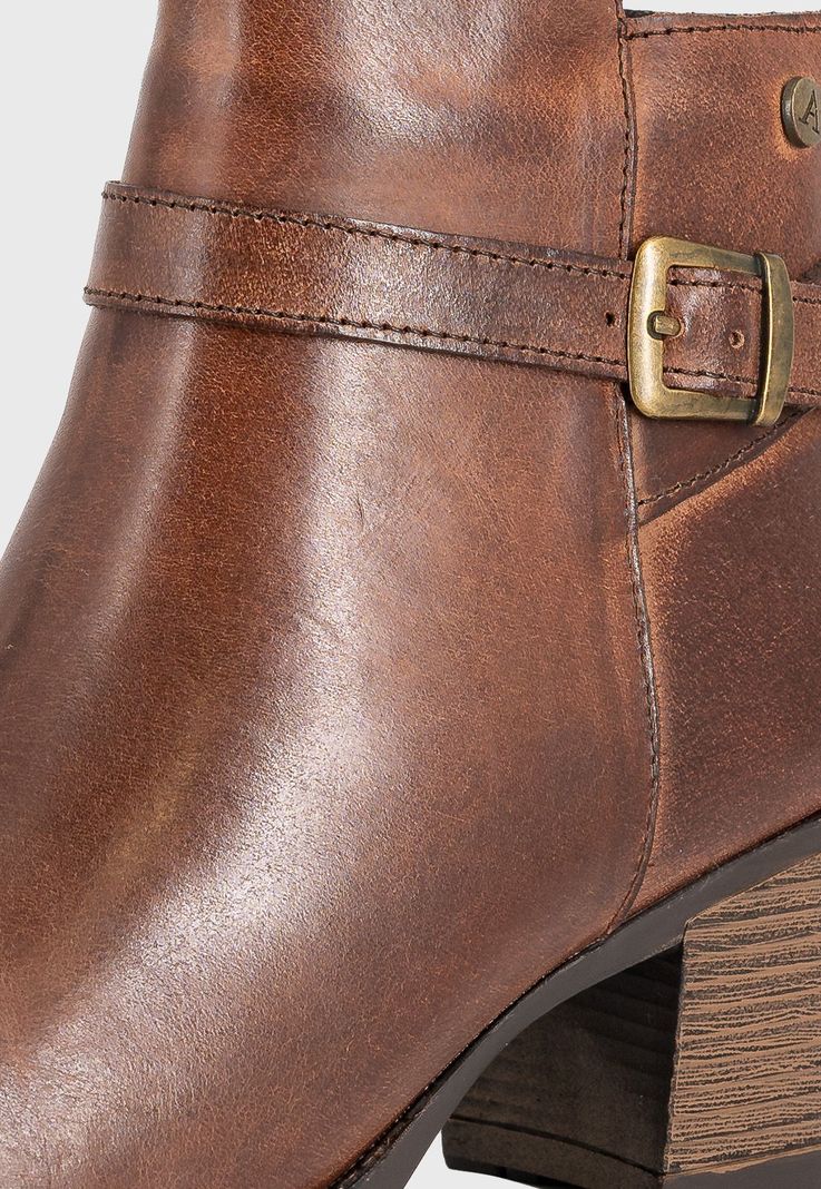 Botin de Cuero Francy Café Alquimia-4