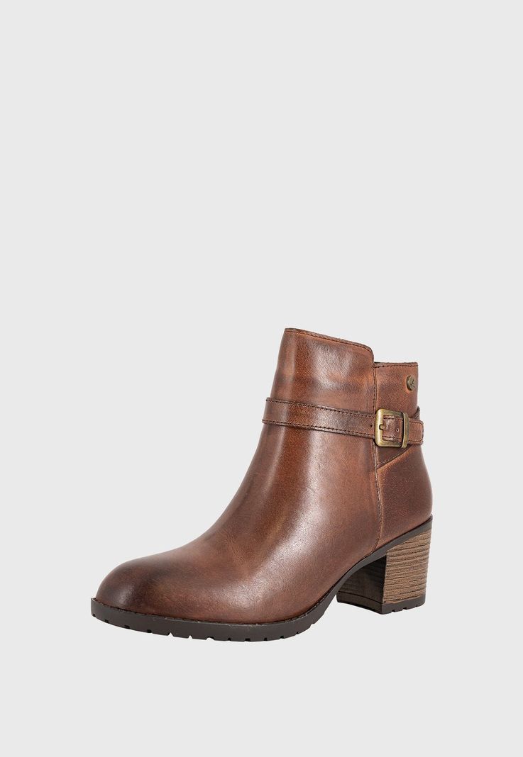 Botin de Cuero Francy Café Alquimia-6