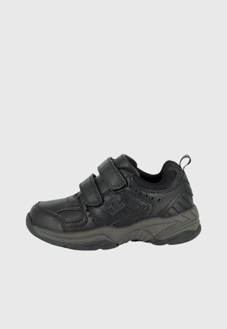 Zapatilla de Cuero Calar Negro UNS-1