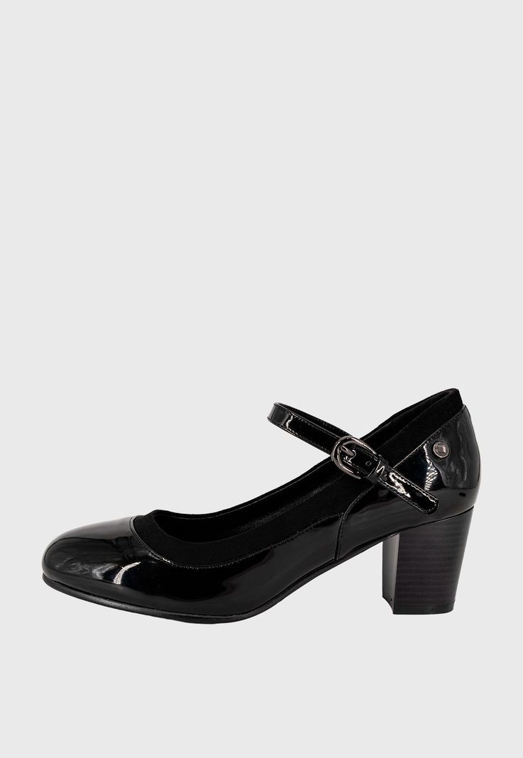 Zapato Cueca Formal Alba Negro Charol Alquimia-1