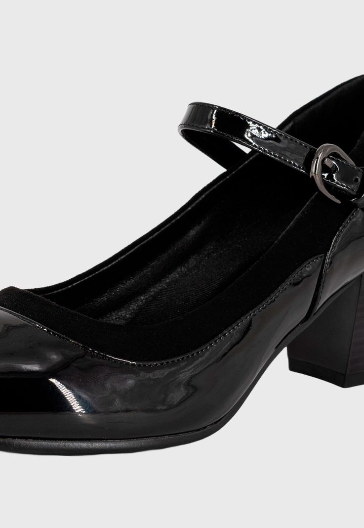 Zapato Cueca Formal Alba Negro Charol Alquimia-3