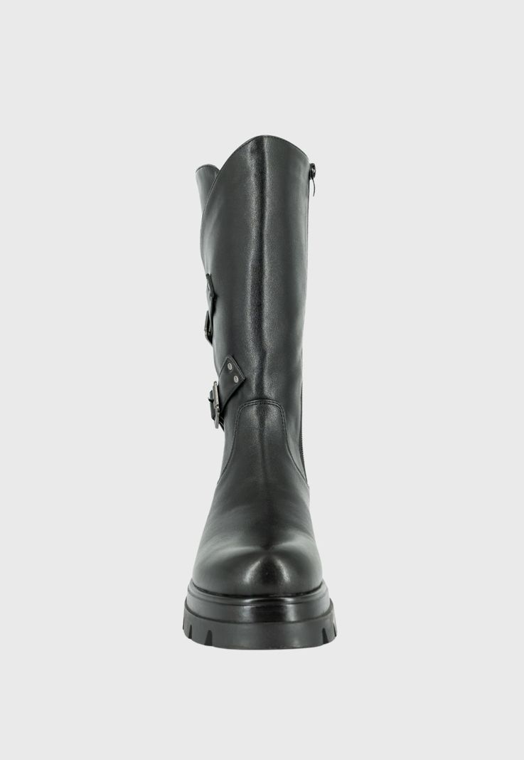 Bota Biker Zara Negro Alquimia-2