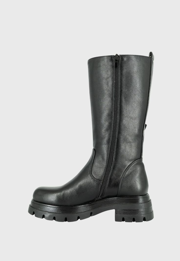 Bota Biker Zara Negro Alquimia-3