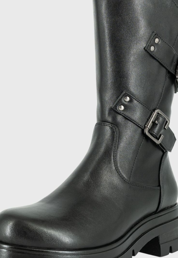 Bota Biker Zara Negro Alquimia-4