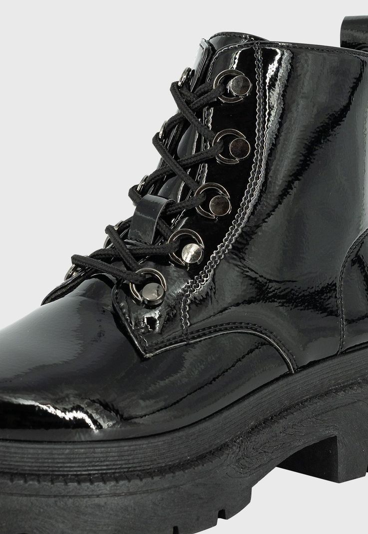 Botin Indo Negro Charol Alquimia-4